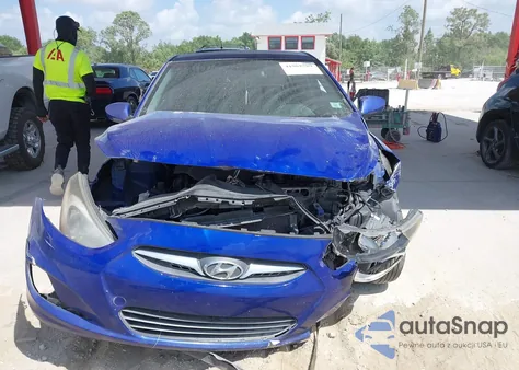 2014 Hyundai Accent Gls из США, поврежденный, VIN KMHCT4AE3EU727960